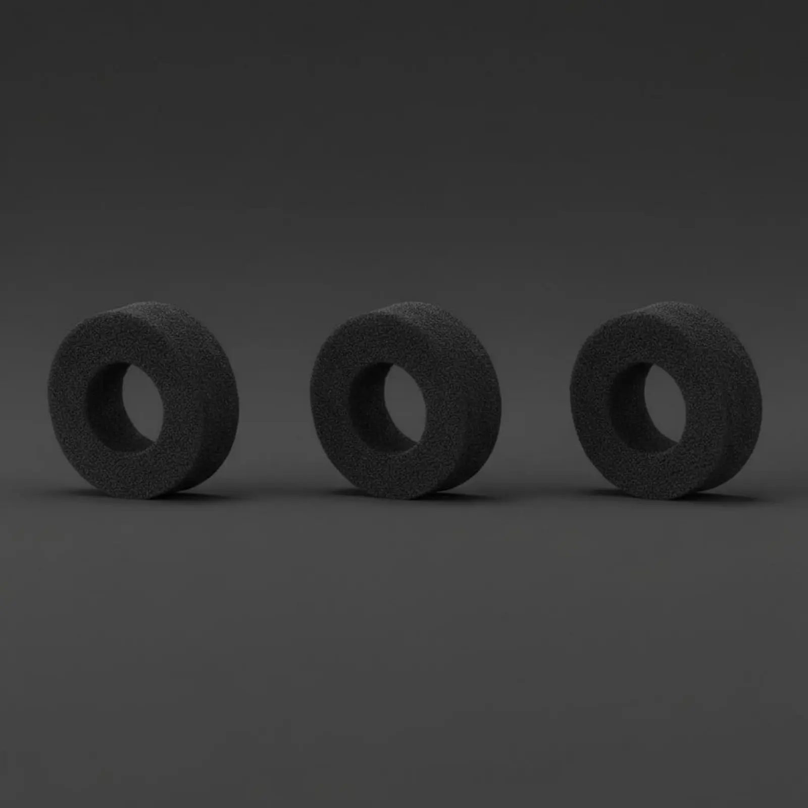 

3 Pieces Foam Shock Absorber Pad Cushioning Sponge Damping Loop Oscillation Damper