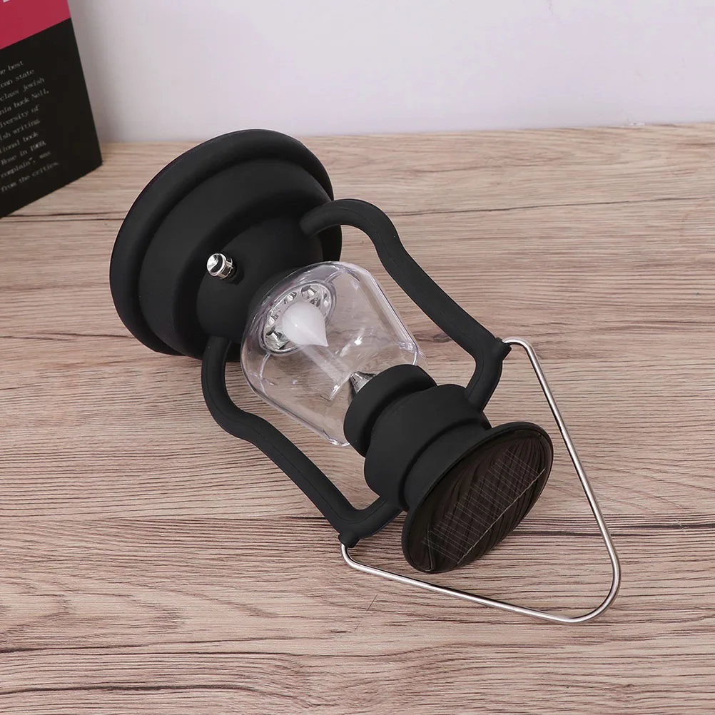 

1pc Solar Lantern Vintage Light Portable Camping Lamp with Durable Material Long Life Flashes Good Effect Suitable for Outdoor