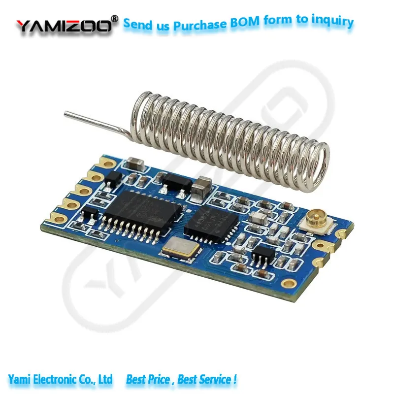HC-12 SI4438/4463 SI4463 433Mhz Drahtloses Serielles Portmodul 1000m – Detail 1