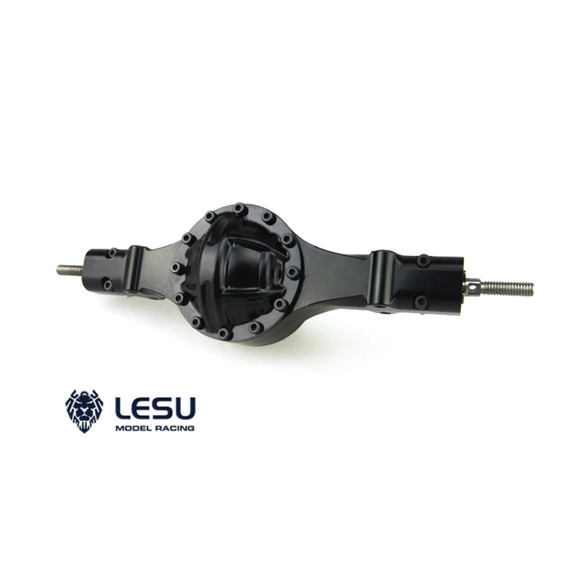 LESU 1/14 Metal Rear Axle Differential Speed RC Accessories for Tamiyaya Model RC Tractor Truck Car Q9021 DIY Toy Spare Part