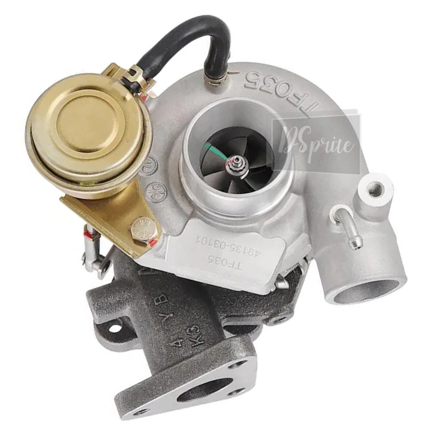 الشاحن التربيني توربو لميتسوبيشي TD04-12T-4 ME201258 ME202578 49135-03300 49135-03130 49135-031101998 L300 2.8L #6