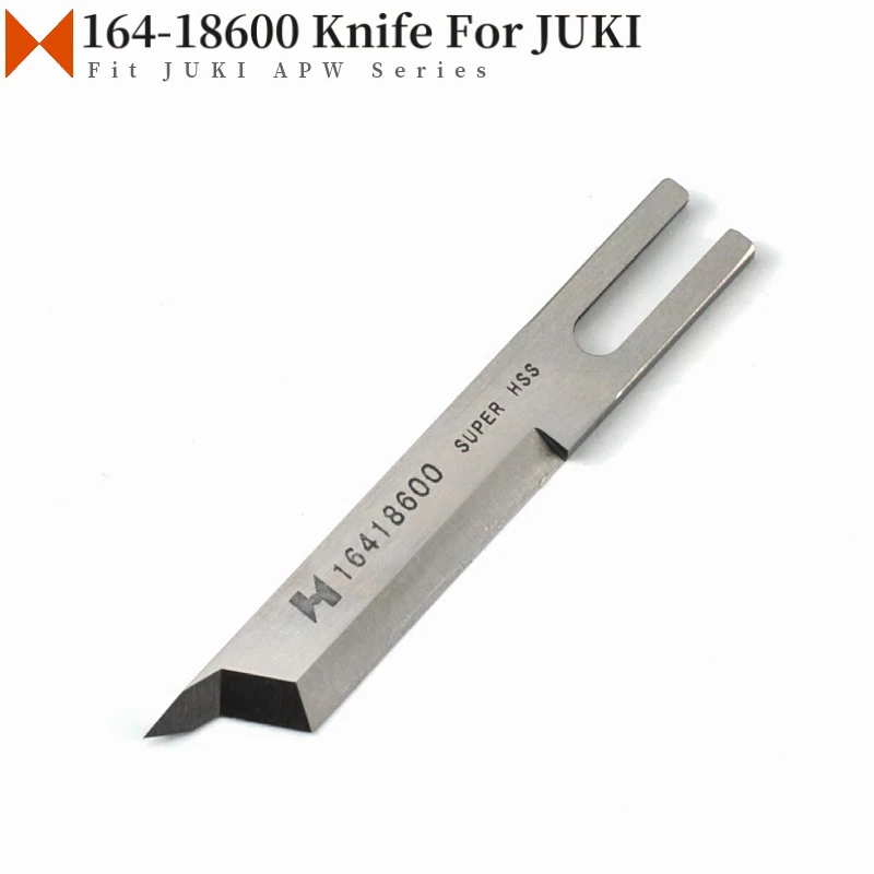 164-18600 верхний нож подходит для JUKI APW-195, 196296192, 233N,239N,240N,242N,248N Автоматическая карманная швейная машина с прочным лезвием H Blade