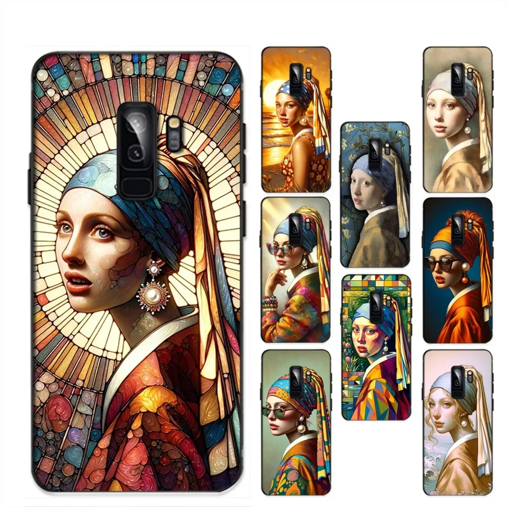 Girl With A Pearl Earring Phone Case For Huawei Honor 10 lite 9 20 7A 9X 30 50 60 70 pro plus Soft Silicone Cover