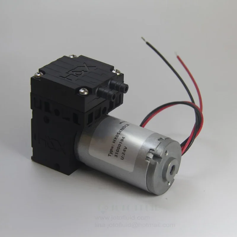 -80kPa 1.5bar 12 Volt Micro Vacuum Air Pump For OEM Laboratory Medical Equipment EPDM Diaphragm