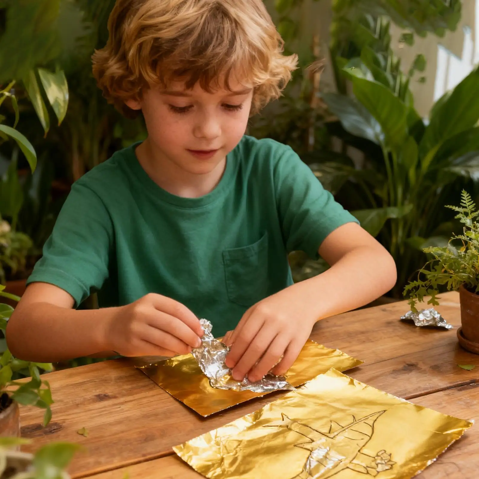 

Craft Foil Sheets 100 Pieces Shiny Aluminum Metal Foil Paper Engraving Tools Craft Paper For Painting Nails Handicrafts