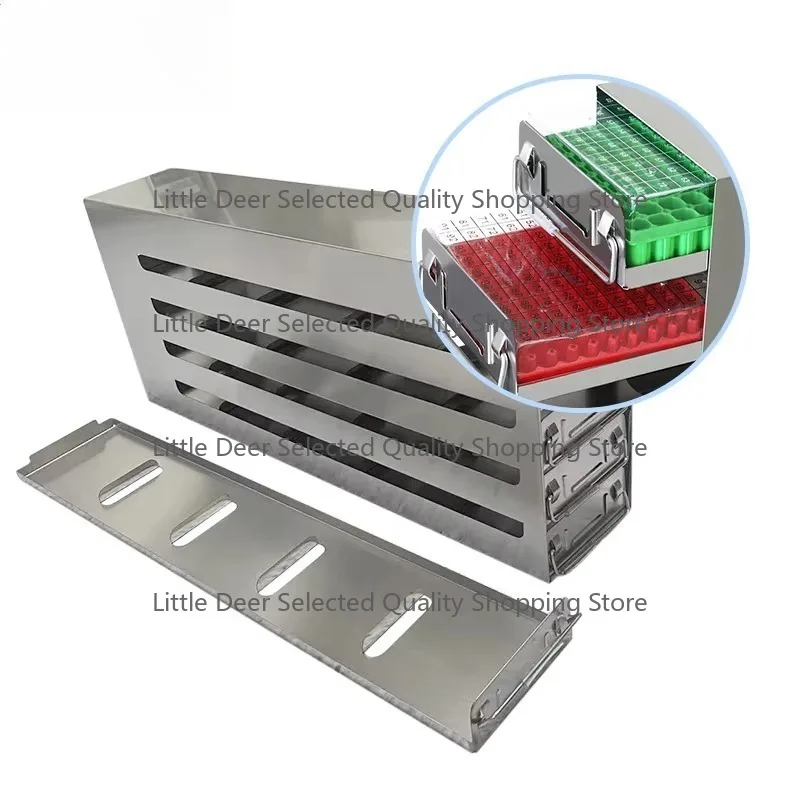 Organized Storage for 12 Cryoboxes, Laboratory Rack for Ultra-Low Freezer, Efficient Space Solution