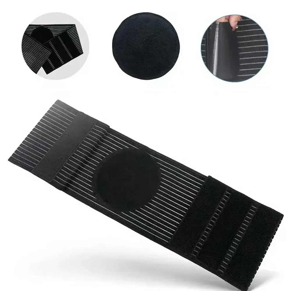 Navel Hernia Belt for Men and Women/Abdominal Care Support Binder with Pad Elastic Cotton Blend Fabric