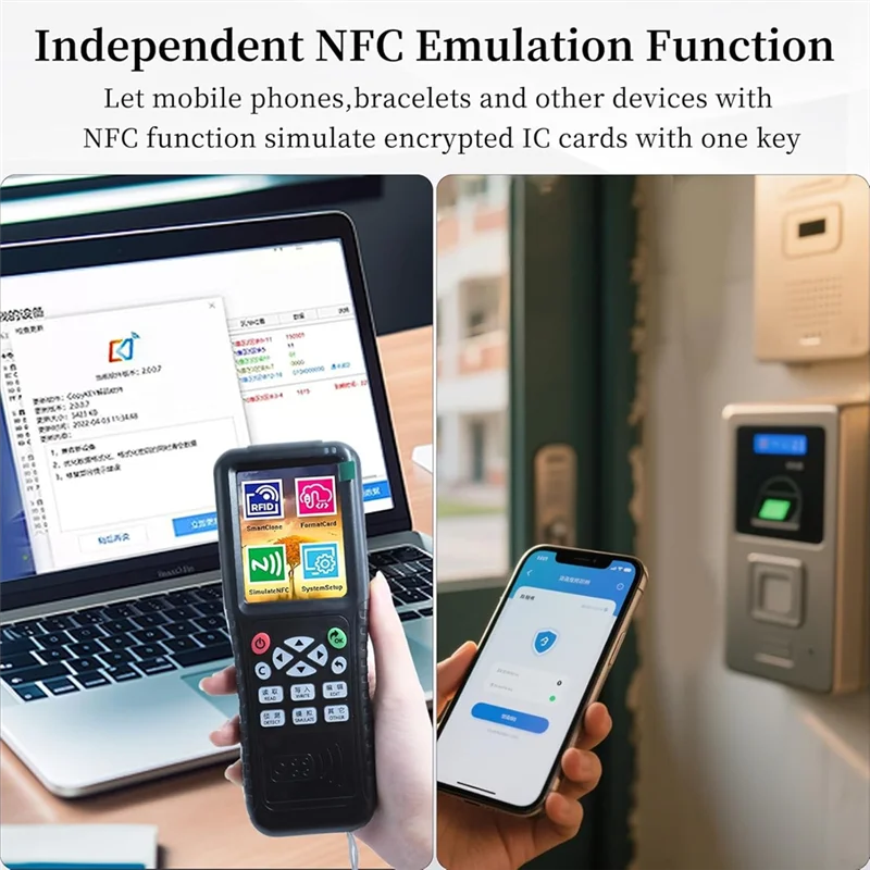 B49C X100 RFID Kopierer RFID Reader Writer Smart Card Reader ID IC Aufzug Karte RFID Writer Für Access Control System