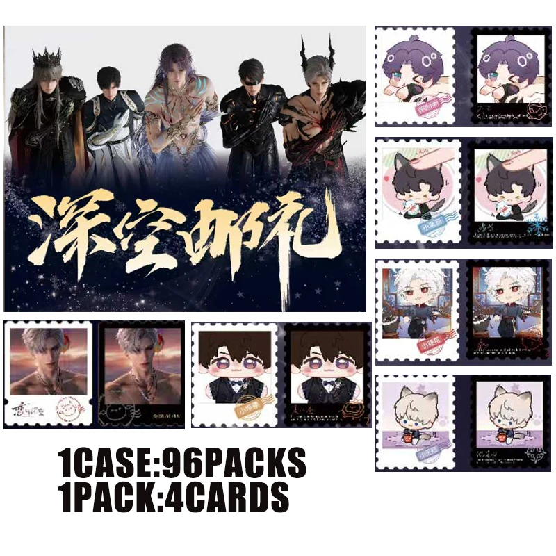 الجملة الحب و DeepSpace جمع مربع رومانسية ختم بطاقة زين رافاييل سيلوس أنيمي زوج Gacha لعبة #1