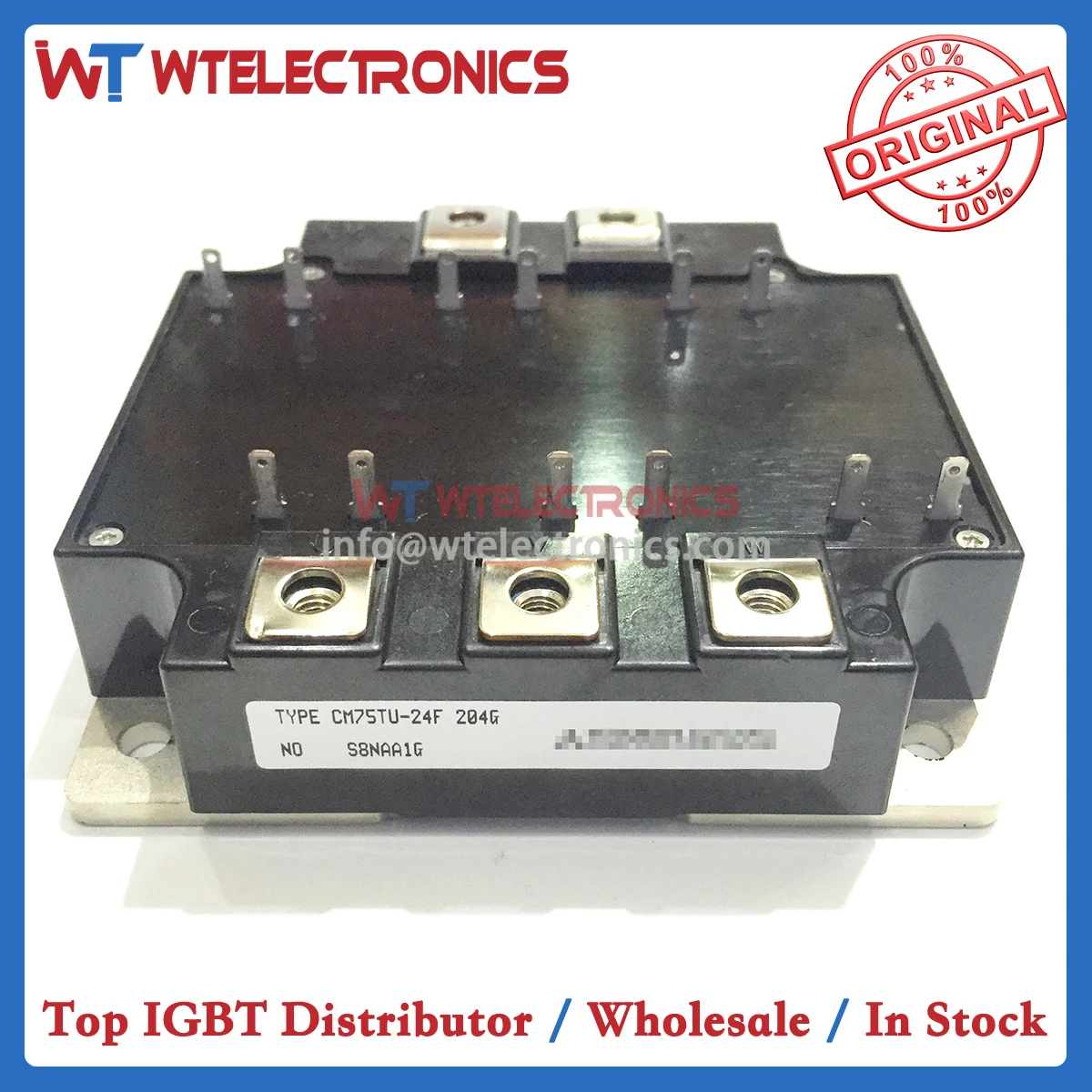 

New Original CM75TU-24F IGBT Module CM75TU 24F CM75TU24F