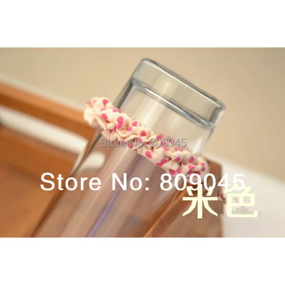 (Min order $10)Colorful flower hairband for women/girl ponytail holder elastic hair band ties hair accessory HB16 45pcs/lot