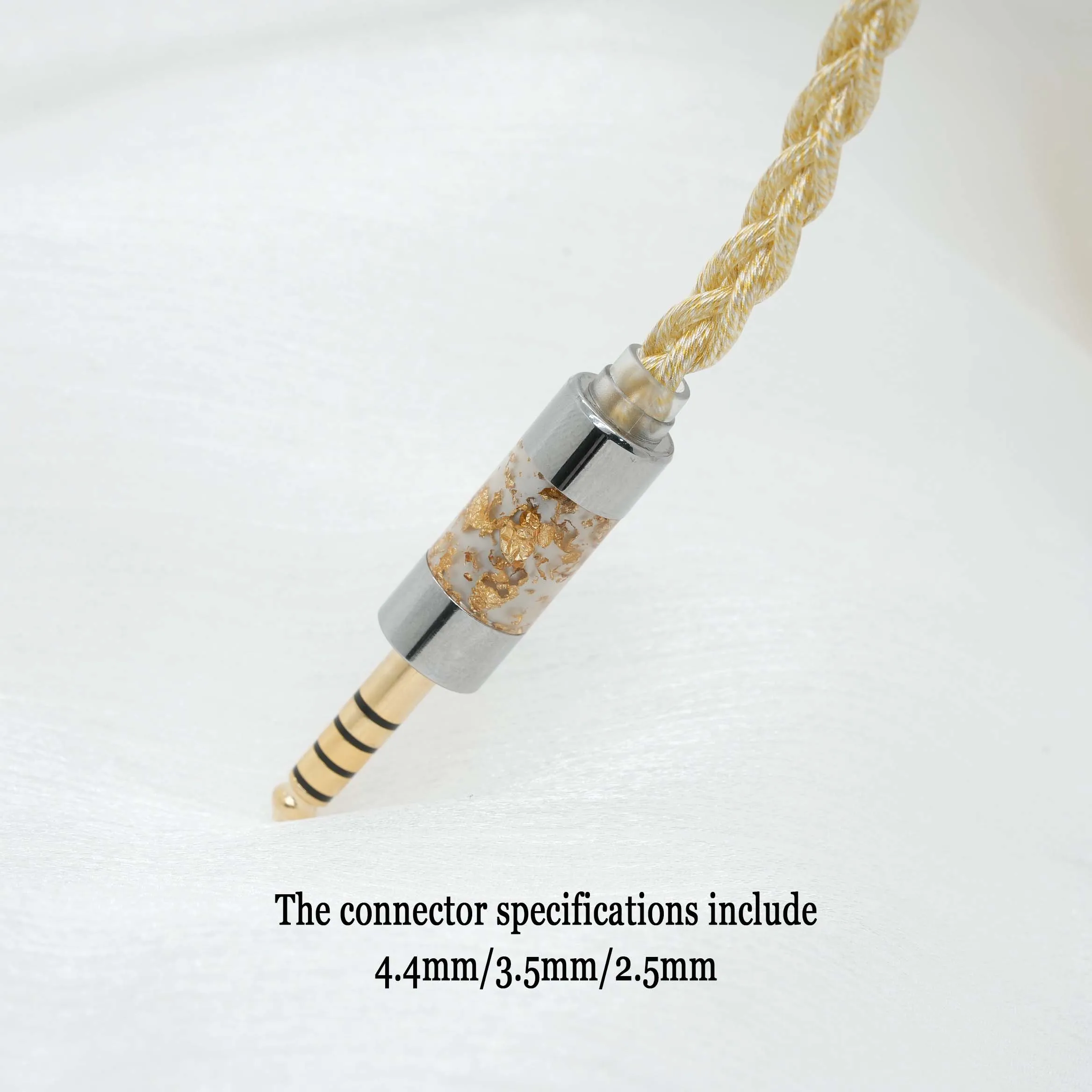 ZiSin-26 HiFi IEM-Kabel für KZ FiiO MoonDrop mit 2,5/3,5/4,4mm auf IE900/2PIN/MMCX/QDC/TFZ/Dual 3,5mm Anschlüssen – Detail 4