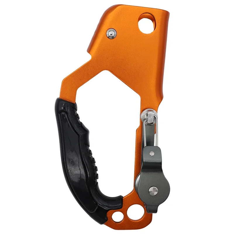 

fall protection equipment CE outdoor climbing equipmentred right hand ascender with pulleys safety protection