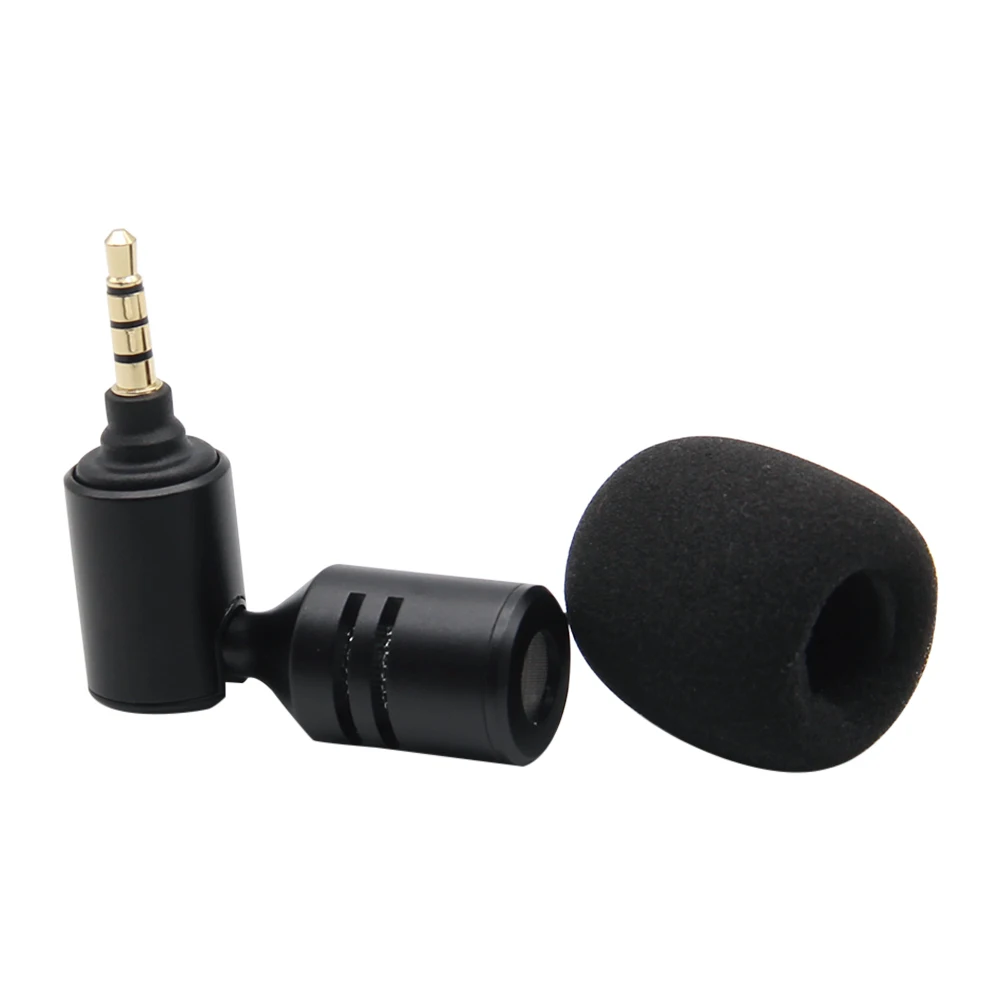 TYPE-C/3.5mm Microphone Compact Lightweight Portable High Sensitivity for Sound Card Phone Camera Tablet Noise Reduction Mic