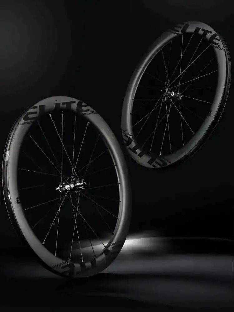 AliExpress ELITEWHEELS EDGE 3.0 DISC Carbon Wheelset Ratchet System 50T Wing 20 Spoke Center Lock Cruiser Wheelset UD Matte Raw Carbon