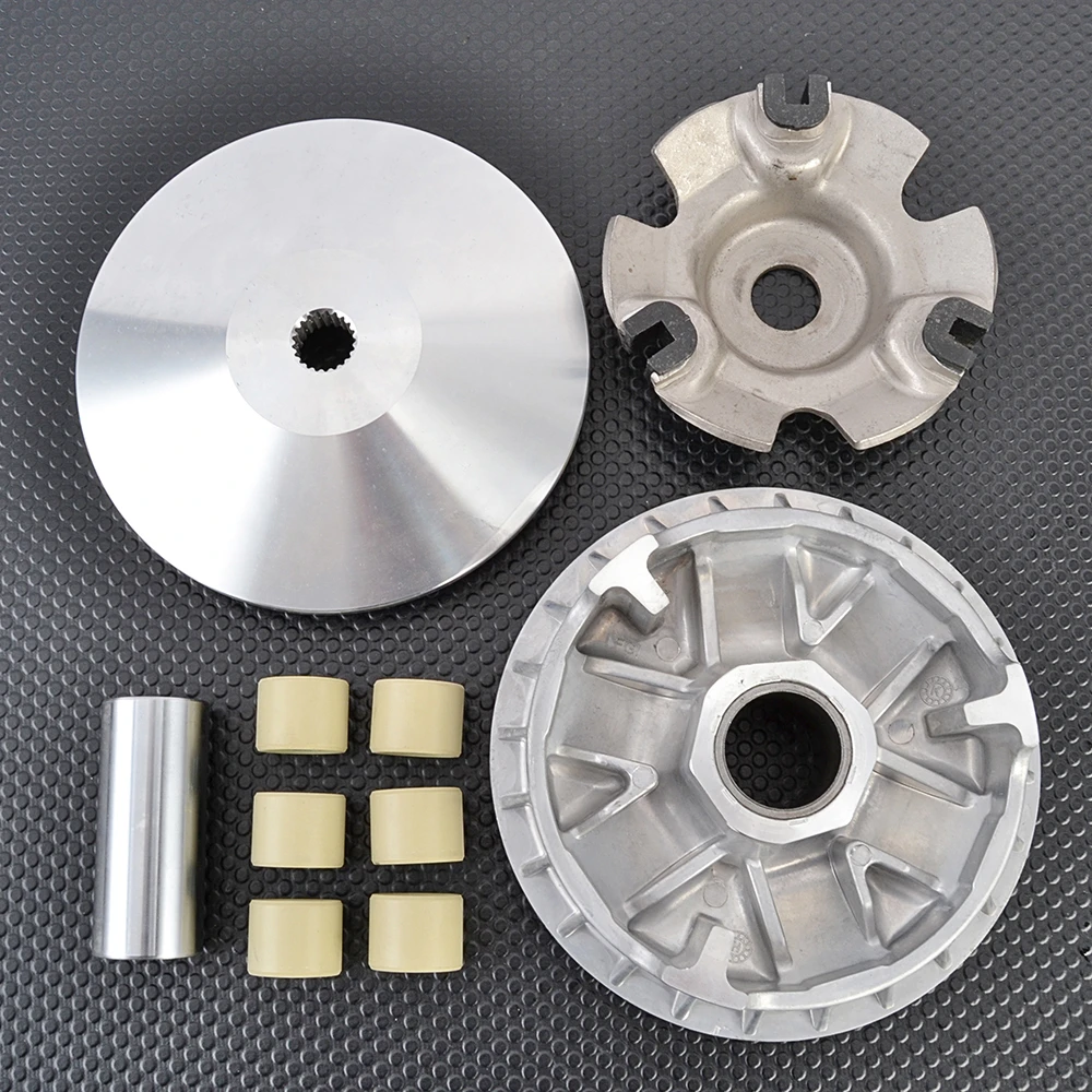 

Front Clutch Variator Kit For Kymco Bet&Win EGO Grand Dink Maxxer KXR MXU Xciting Yager People S GTi 250 300 GTi 300R 250i 300i