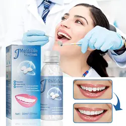 Cola Temporária para Reparo Dental, Dentes Lacunas de Enchimento, Sólido, Temporário, Falseteeth, Segurança, Suprimentos Dentários, 10-30ml