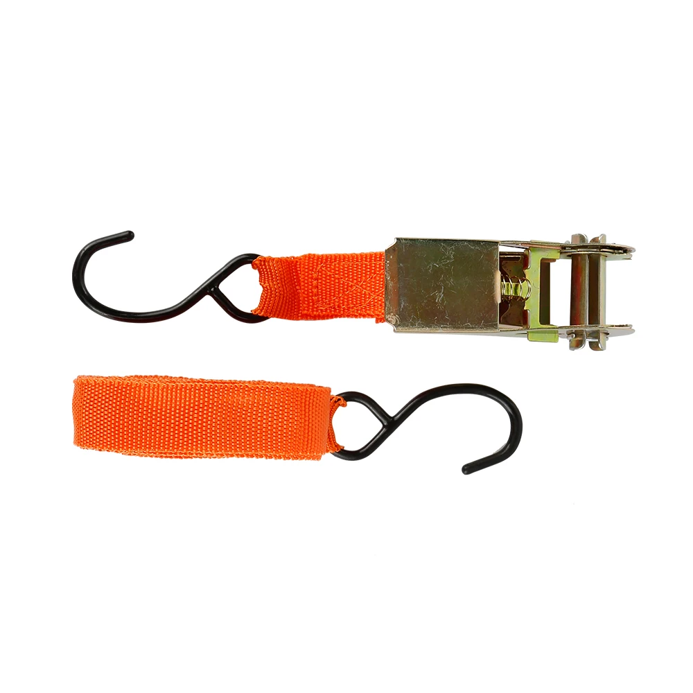 Ratchet Tie Down Cargo Straps Lashing Package Webbing Hold Secure Ratchet Belt Straps Moving Hauling Truck Motorcycle Belts