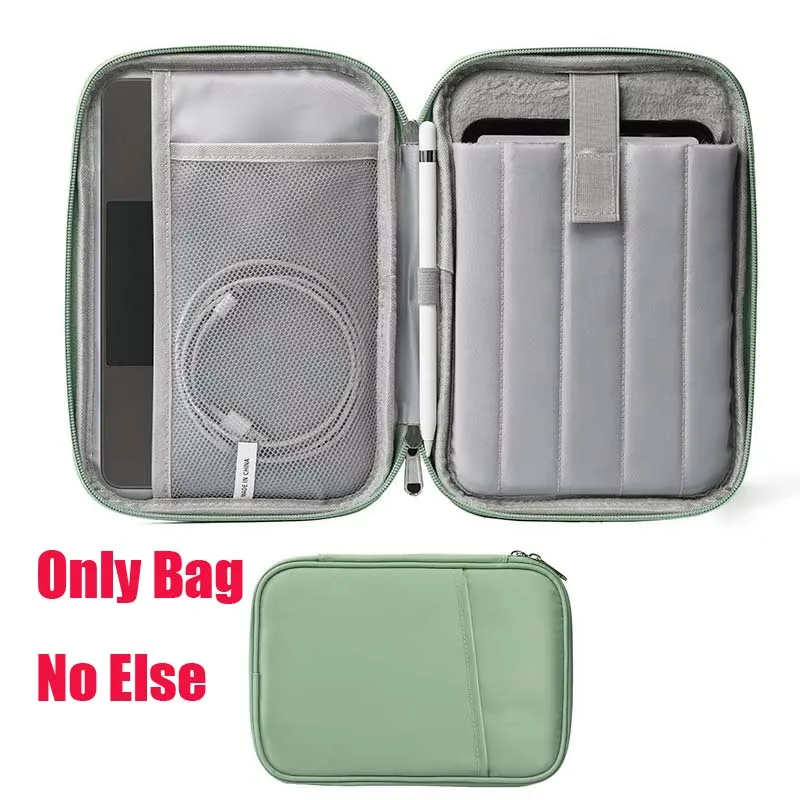 

for Huawei Pura X Max Tablet Bag Waterproof Sleeve Multi Pockets Zip Pouch for Cable Keyboard Earphone Storage Carry Case
