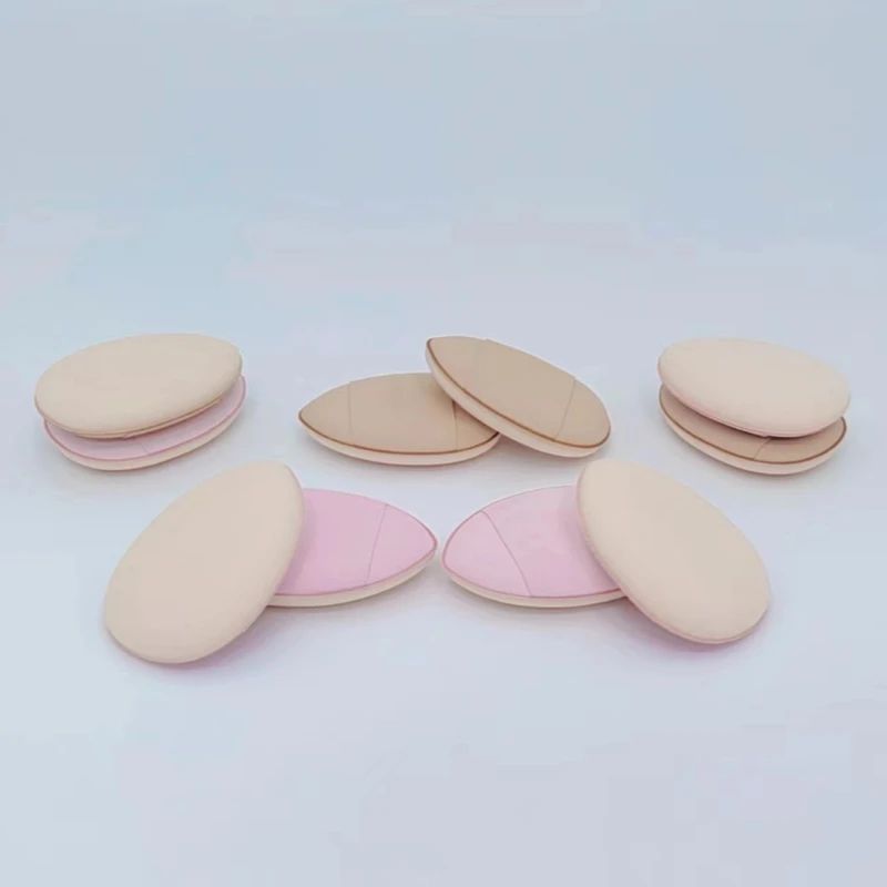 Mini Make-up Schwamm Puder quaste Mini Finger Puff Basis kleines Luftkissen Make-up Schwamm Mixer Beauty Ei