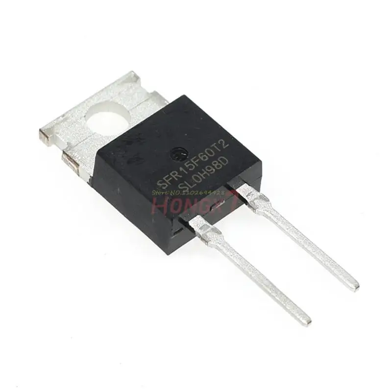 10PCS 100% NEW Original SFR15F60T2 15F60T2 TO-220 Fast Recovery Diode 15A 600V.