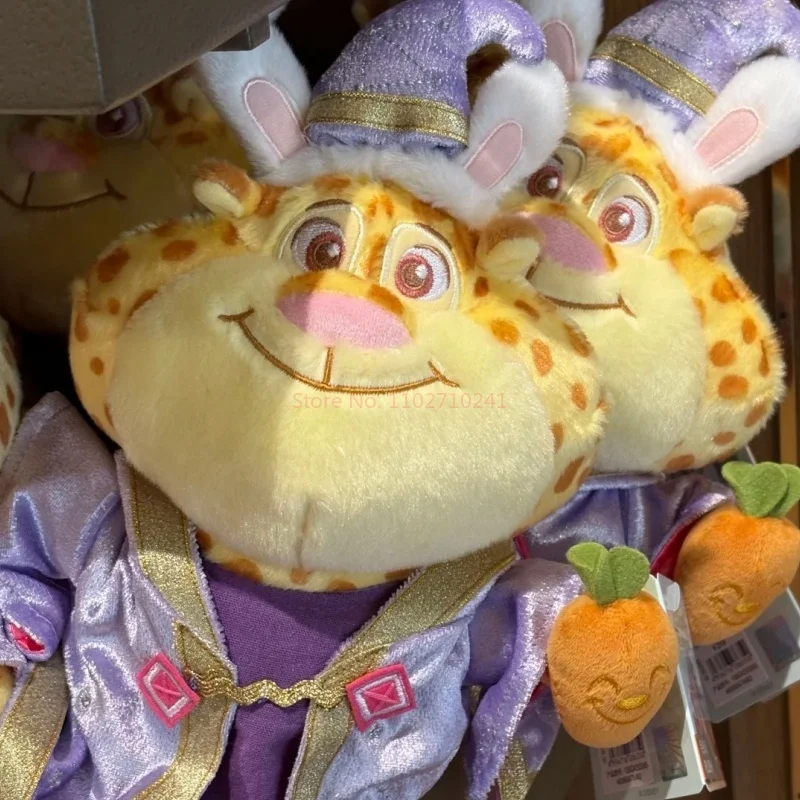 Genuine Disney Zootopia Halloween Series Plush Pendant Judy And Nick Plush Doll Backpack Book Bag Keychain Pendant Gift Toy