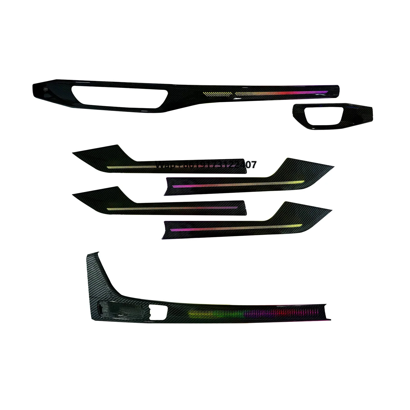 

New Car LED Ambient Light with Mobile Control for Multiple Colors Car Interior Lighting Accessories Suitable for 17-24 A4L