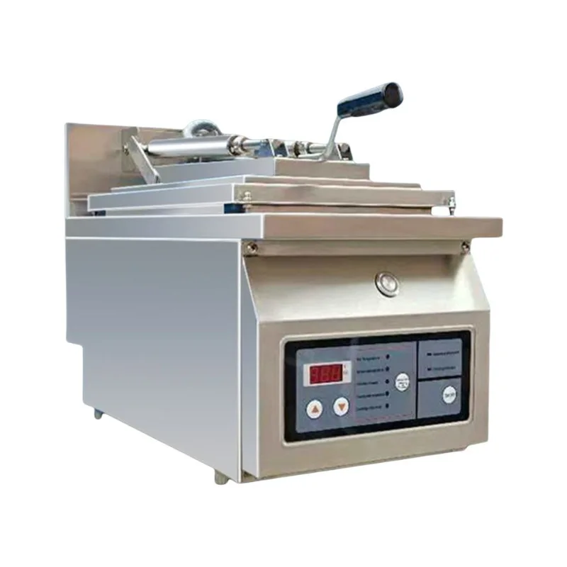 

Fried dumpling machine Commercial fully automatic electric single-head fried dumpling machine Japanese pot sticker