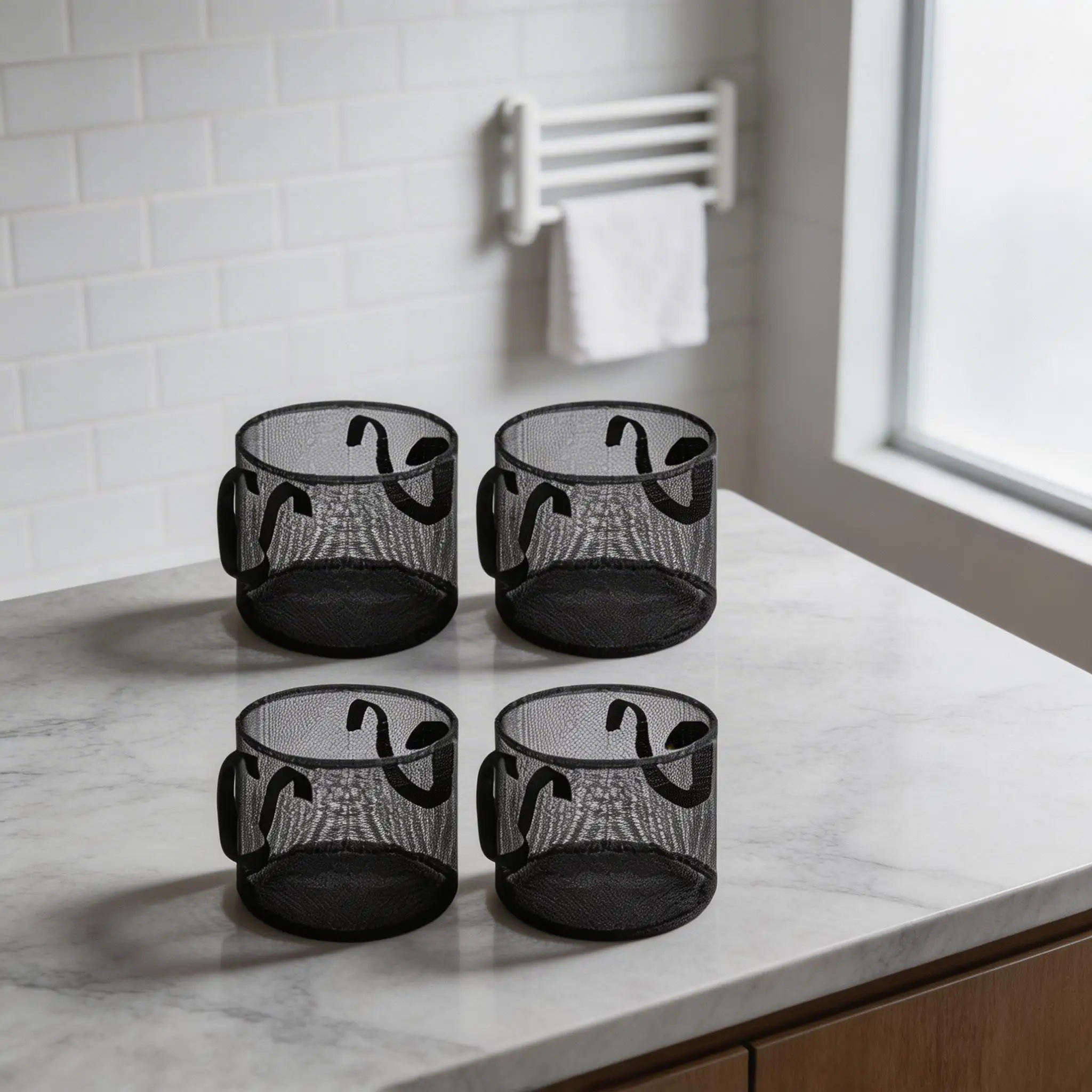 4Pcs Mesh Aquatic P…