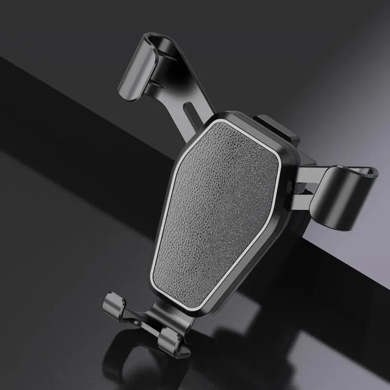 携帯電話,エアベントクリップ,GPS,iphone 15, 14, xiaomi, samsung用の重力自動車ホルダーc5