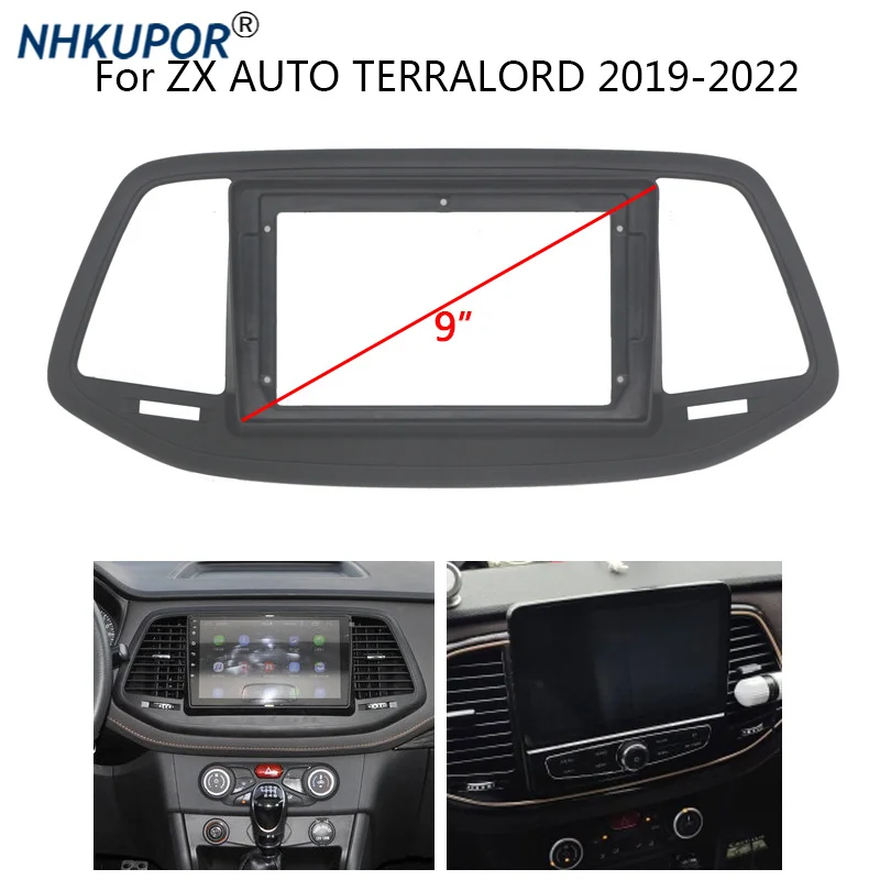 Car Radio Dash Panel Fascia For ZX AUTO TERRALORD 2019 2020 2021