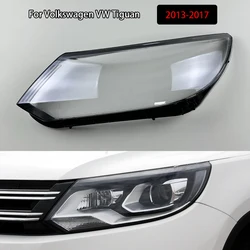 Car Accessories Headlight Cover Headlamp Shell Transparent Lampshade Case Lens Plexiglass For Volkswagen VW Tiguan 2013-2017