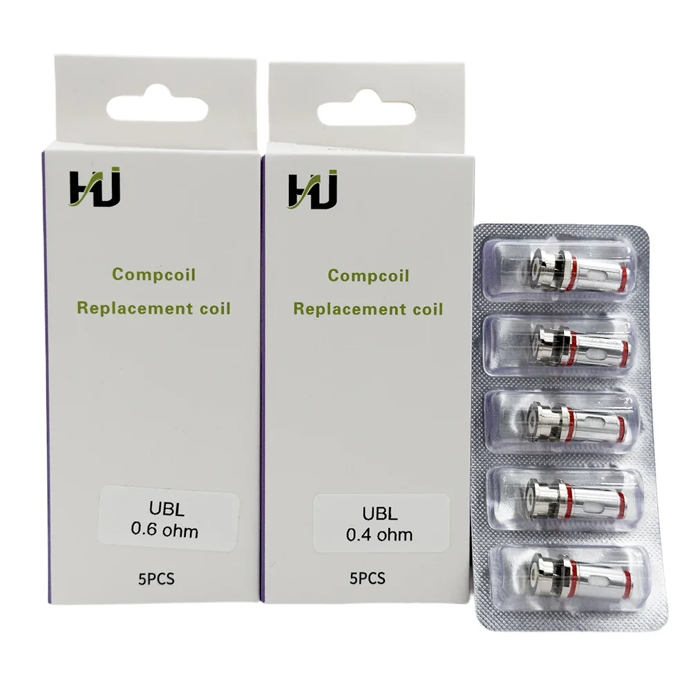 UB Lite MTLCoil L1 L3 L6 L8 0.4ohm 0.6ohm 0.8ohm RDL لفائف رئيس لخرطوشة Ursa Mini Thelema Mini UB Lite #6