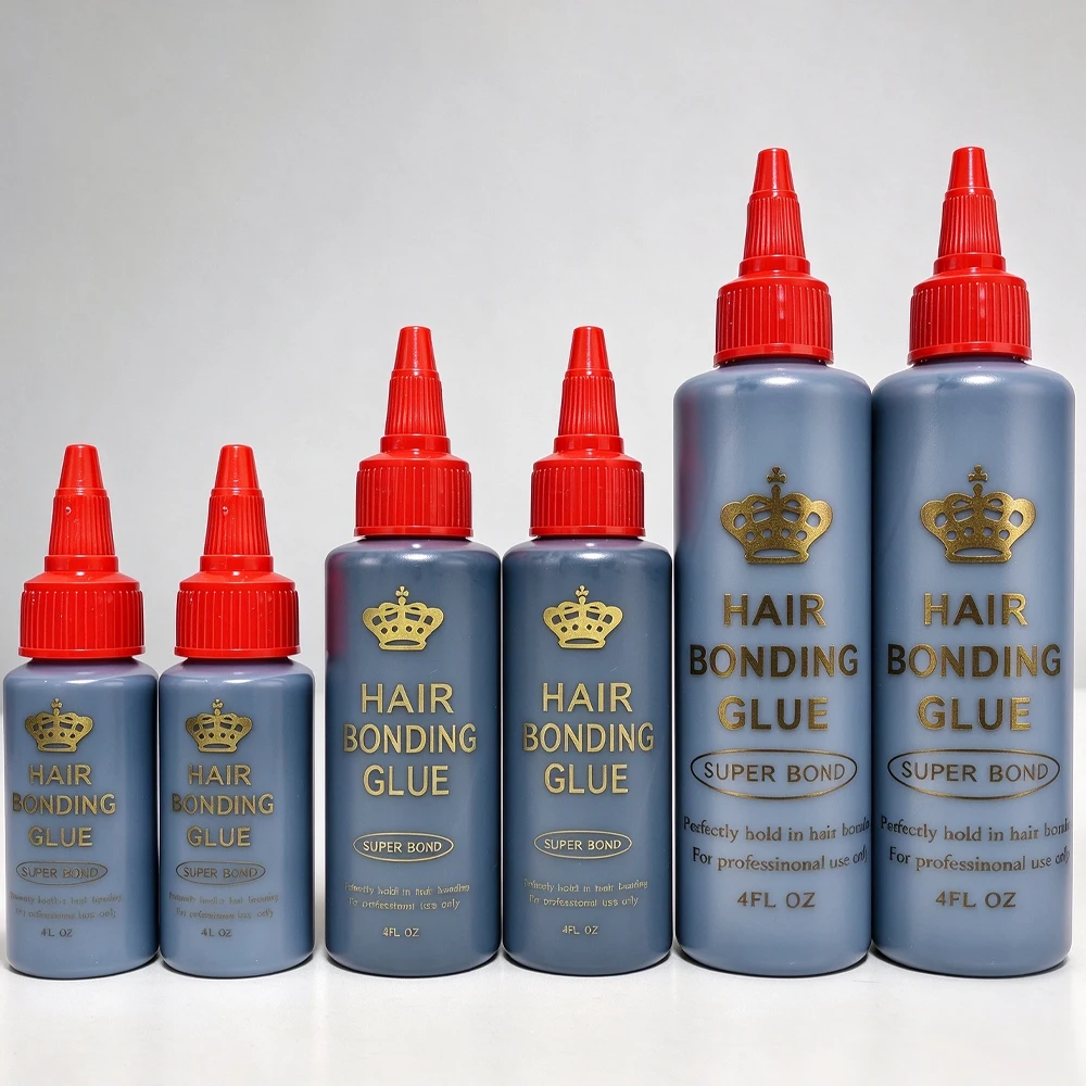 2PC Hair Bonding Glue Toupee Tool Liquid Adhesive False Eyelashes Wig Glue Professional Hair Extension Invisible Bond Glue