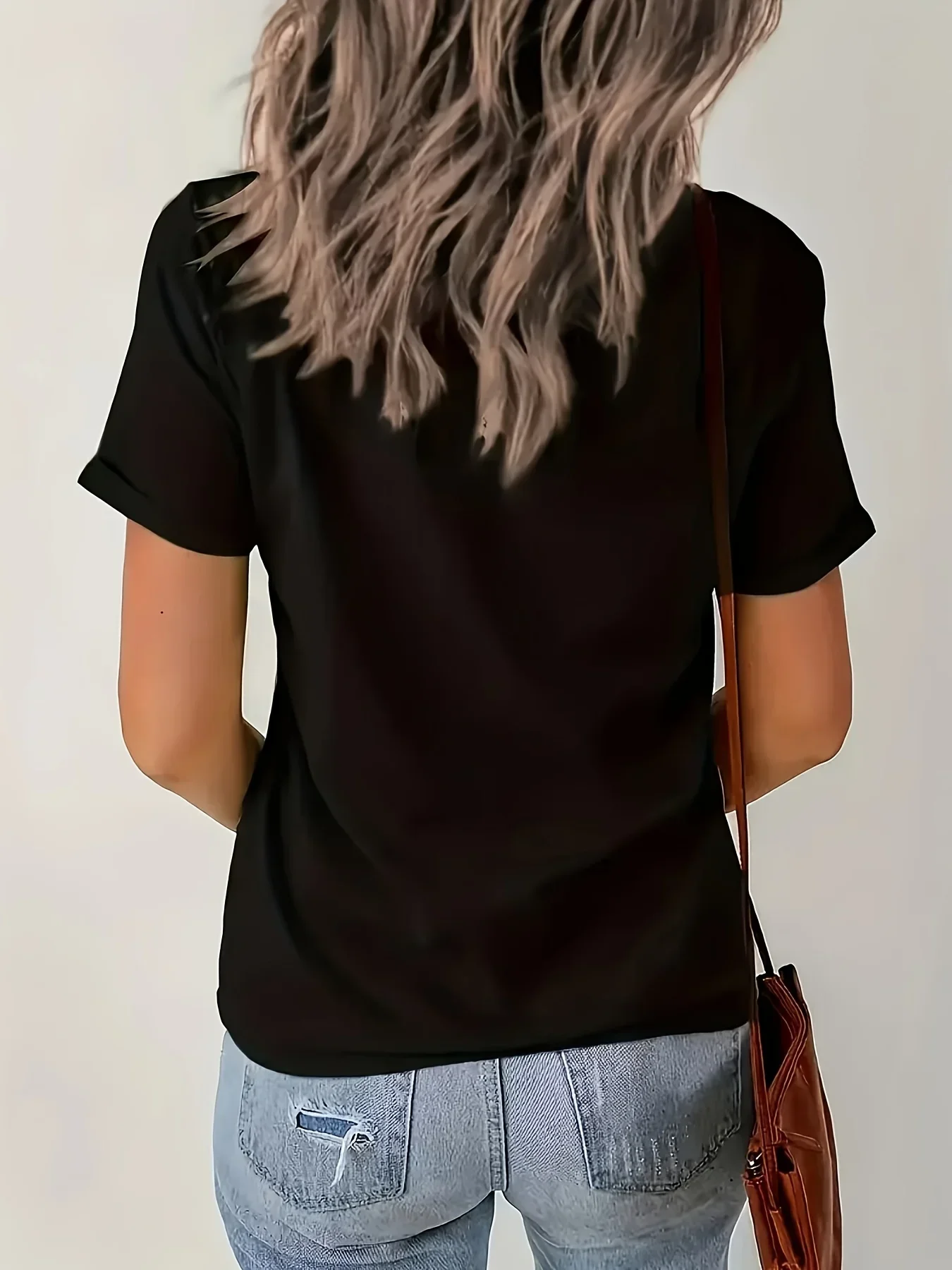 تي شيرت نسائي كاجوال مطبوع عليه أزياء الهالوين مع أنماط نجمة القمر الساحرة للهالوين تي شيرت جرافيك صيفي Y2K