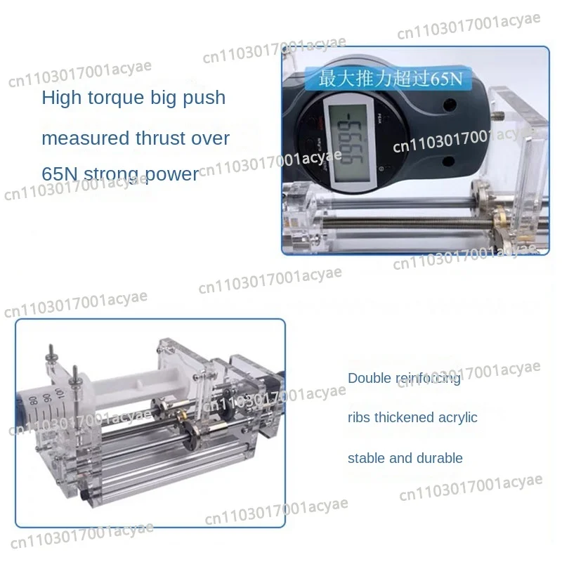 1-150ML Laboratory Micro Syringe Pump Desktop Precision Electric Injection Pump Propel Pump Liquid Glue Dispenser DC 12V NEW