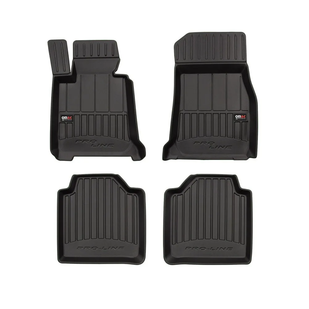 Premium Floor Mats for for BMW 3 Series GT F34 2014-2019 TPE Black 4x United States