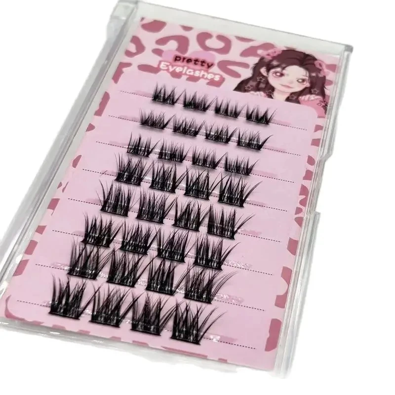 8 Rows False Eyelash Eyelash Extension Natural Thick Mix length Easy-grafting Eyelashes