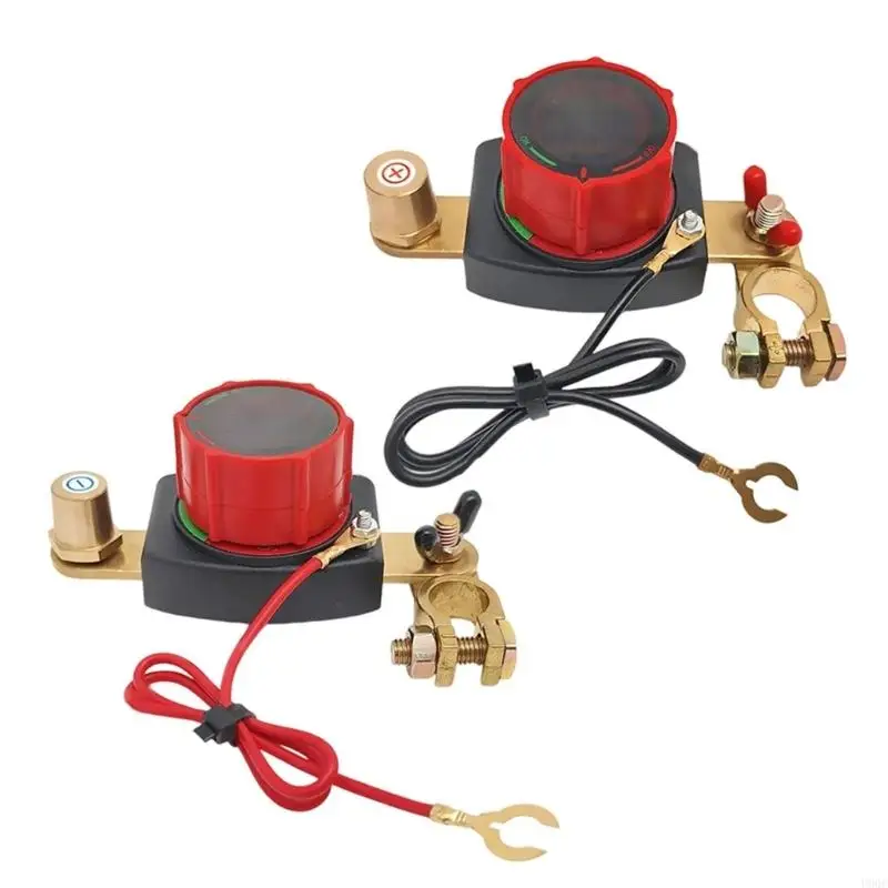 

2025 New Copper Contact Battery Switches Featuring LED Top Post Switches for Safe Shut Off In Automotive Environments