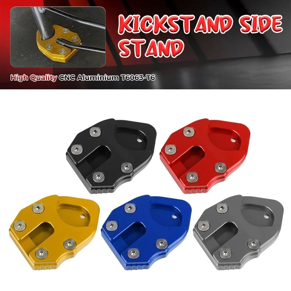 

For SYM MAXSYM TL 500 508 Maxsym TL500 TL508 2020 2021 2022 2023 2024 CNC Kickstand Side Stand Extension Pad Enlarger Plate