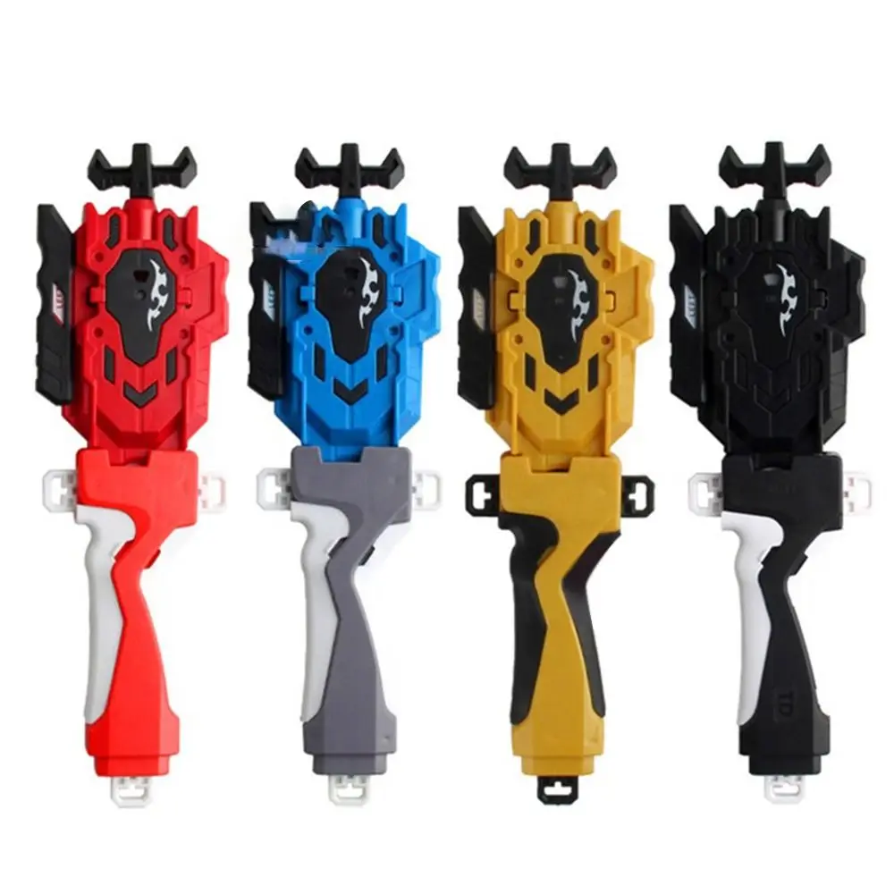 New Two-way Spinning Top Burst Launcher Spinning Tops Turn Gyro Pull Rod Wire Anime Spinning Top Accessories Children