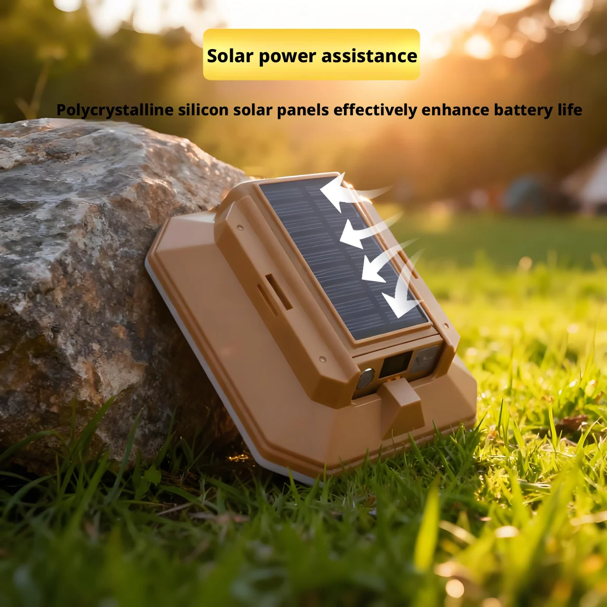 Outdoor Camping Lantern Strong Light Atmosphere Light Repair Portable Hanging Tent Wild Camping Ground Light