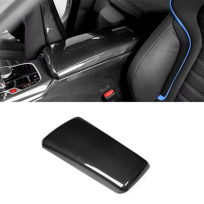 

Dry Carbon Fiber Interior Armrest Box Panel Cover Set for M2 G87 M3 G80 G81 M4G82 3 4 Series G22 Interior Panel Trim Piece