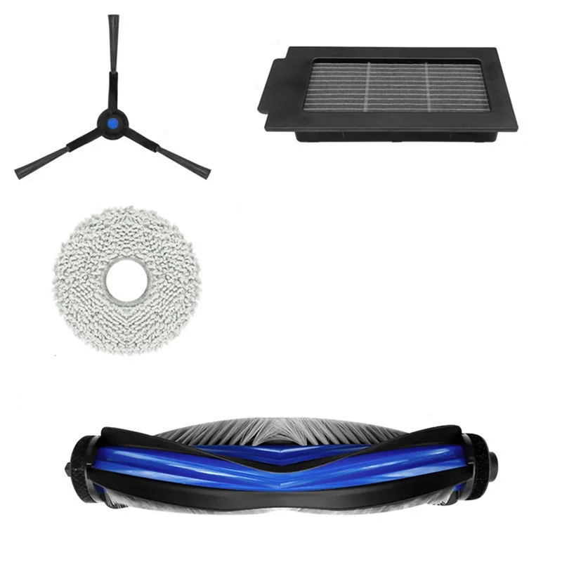 مجموعة الصيانة الأساسية للتسليم لمدة 24 ساعة لـ ECOVACS T50 PRO OMNI وT50 OMNI: أجزاء المكنسة الكهربائية عالية الجودة