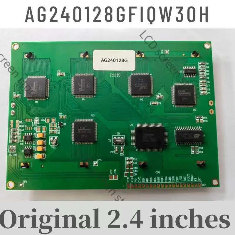 

New Replacement AG240128GFIQW30H-LCD AG240128G LCD Gray