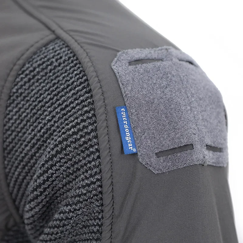 Emersongear Blue Label Wildleder-Fleecejacke Winddichte Atmungsaktive Jacke Warme Sport-Outdoor-Jagd-Wander-Alltagsmode – Detail 16