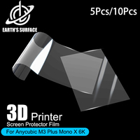 3D Printer Screen Protector Film for Anycubic Photon M3 Plus Photon Mono X 6K 5Pcs LCD SLA Protective Film 3D Printer Parts