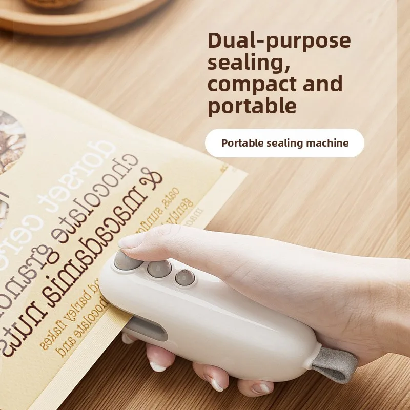 미니 푸드 실러 기계 휴대용 충전 스낵 실러 사용하기 쉬운 가정용 진공 실러