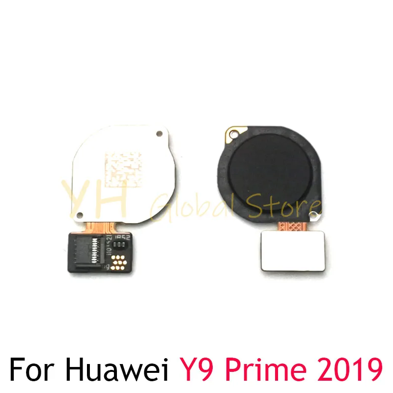 For Huawei P30 Lite / Y9 Prime 2019 / Nova 4E Fingerprint Reader Touch ID Sensor Return Key Home Button Flex Cable Repair Parts