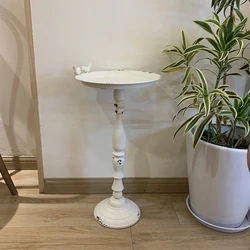 Mini Coffee Tables Designer Wrought Iron Creative Vintage Small Side Table Window Display Table End Desk